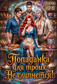 Попаданка для троих: Не слипнется!